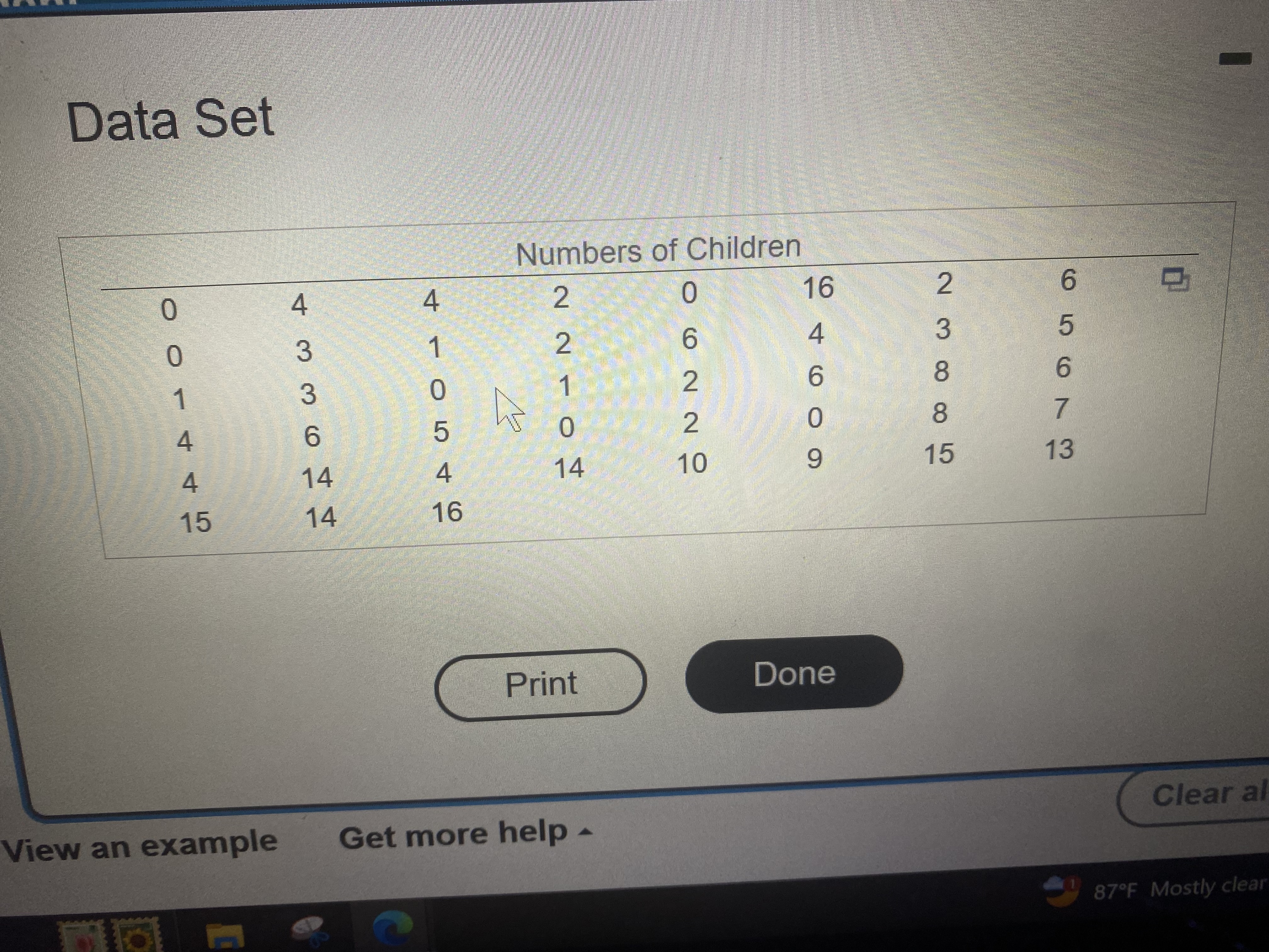 Solved The accompanying data set lists the numbers of | Chegg.com