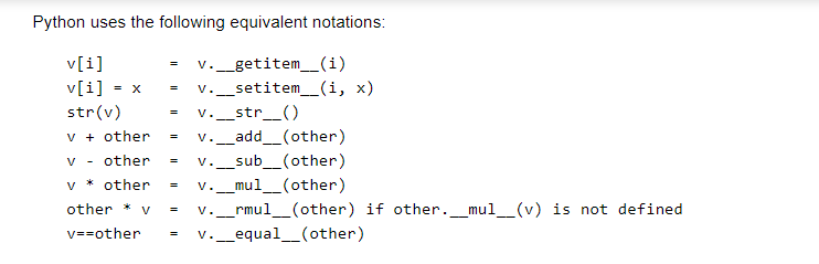 Solved Question A2: Defining Vectors (9 points) Define class | Chegg.com