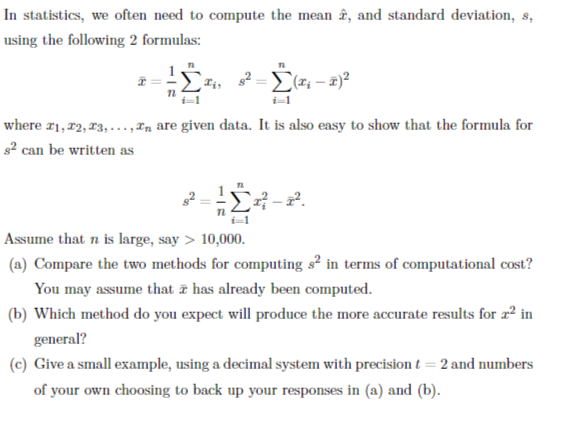 mean statistics