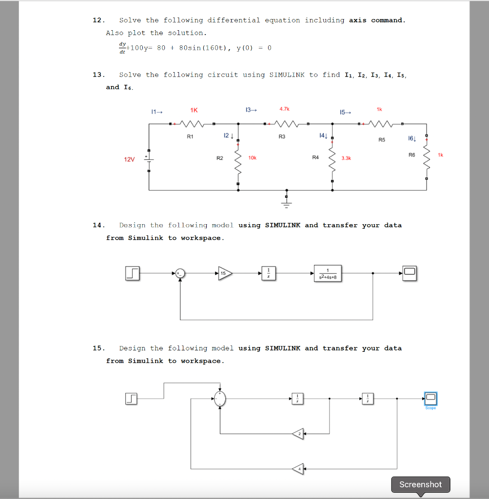 Solved 12. Solve the following differential equation | Chegg.com