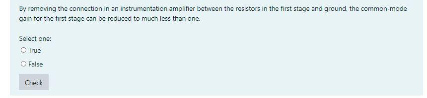 Solved By removing the connection in an instrumentation | Chegg.com