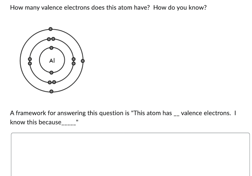 how to find amount of valence electrons in an atom