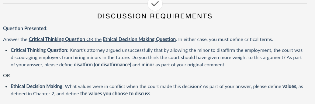 Solved Disaffirming a Contract Introduction: Students have | Chegg.com