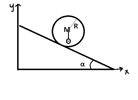 Solved 1. A Disk Of Mass M And Radius R Rolls Without | Chegg.com