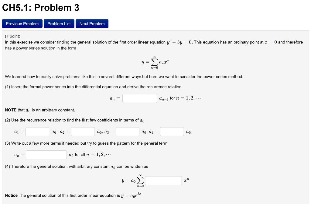 Solved CH5.1: Problem 3 Previous Problem Problem List Next | Chegg.com