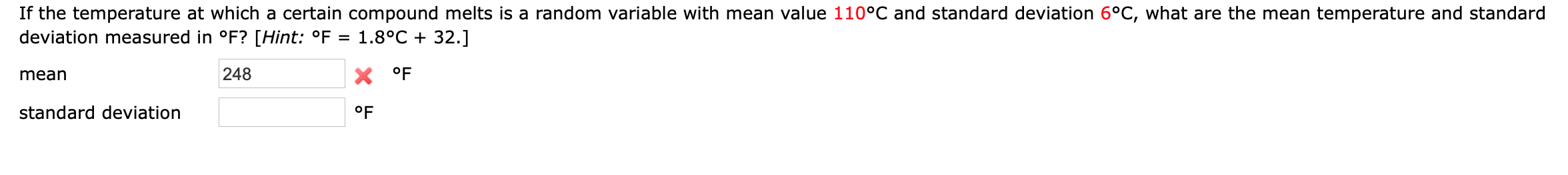 Solved If the temperature at which a certain compound melts | Chegg.com