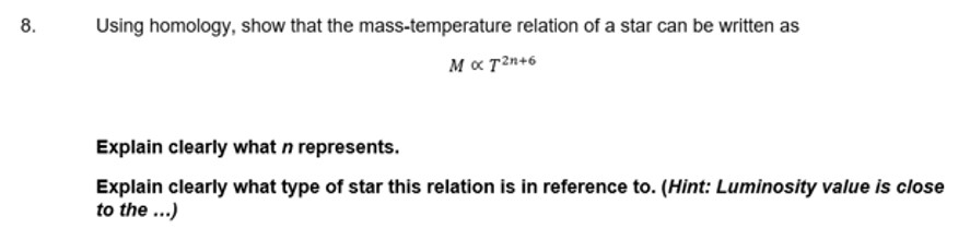 Solved M∝T2n+6 Explain clearly what n represents. Explain | Chegg.com