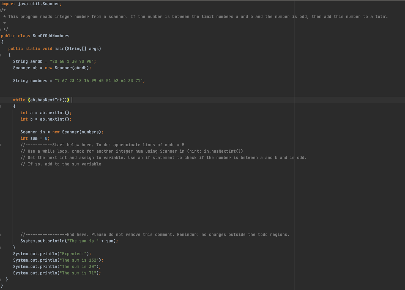 Solved import java.util.Scanner; * This program reads | Chegg.com