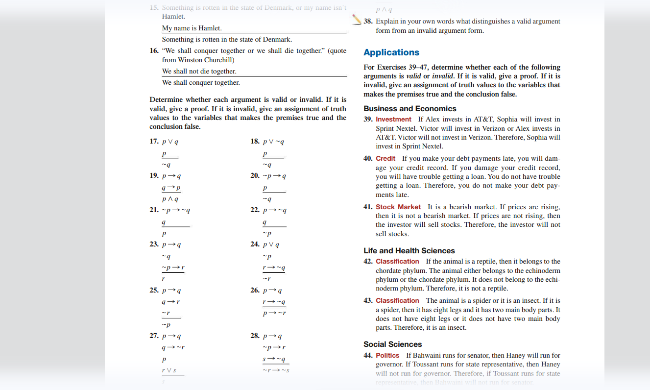 Solved Concept Check Determine whether each of the following | Chegg.com