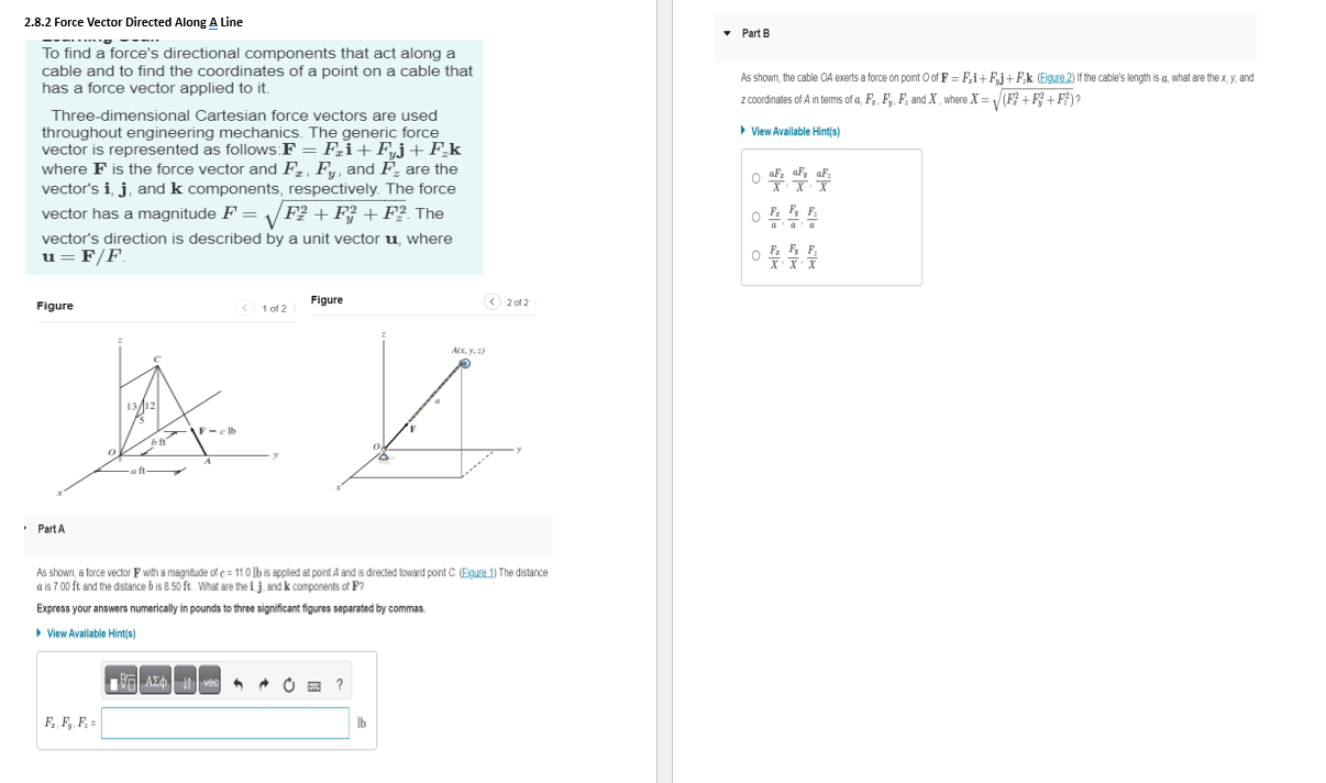 Solved 2.8.2 ﻿I need part (A) ﻿that is in the image: As | Chegg.com