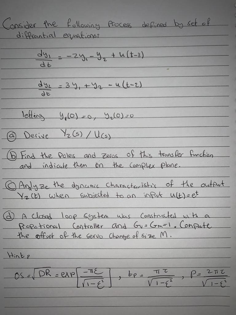 Solved Consider the following process following process | Chegg.com