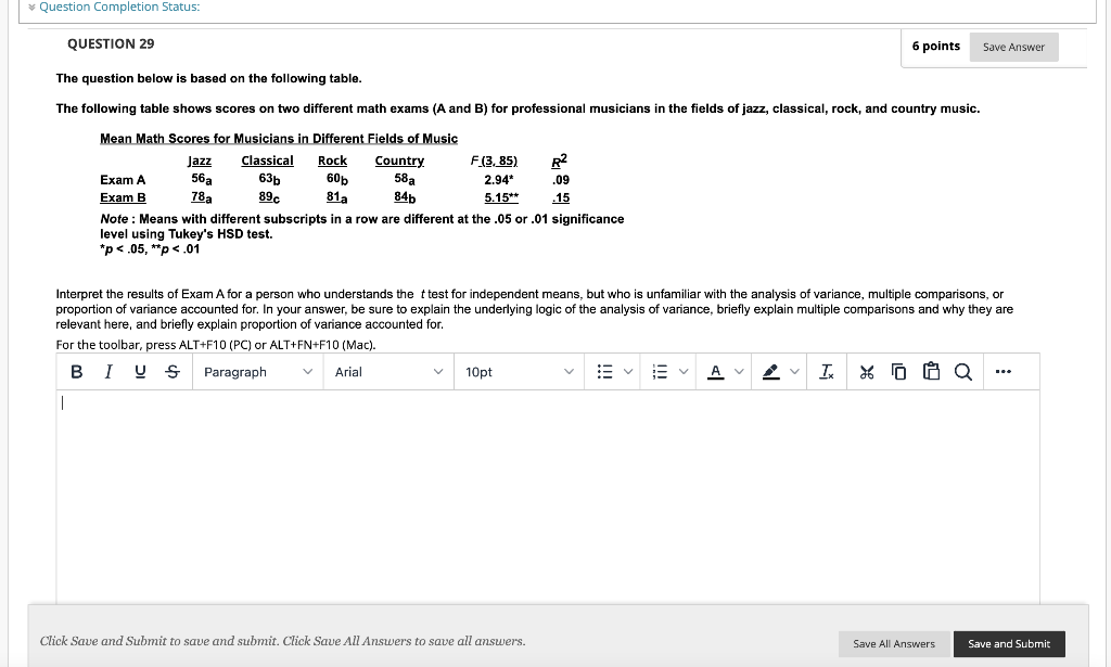 Solved The question below is based on the following table. | Chegg.com