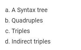 Solved ii. a[i] = b*c- b*d a. A Syntax tree b. Quadruples | Chegg.com