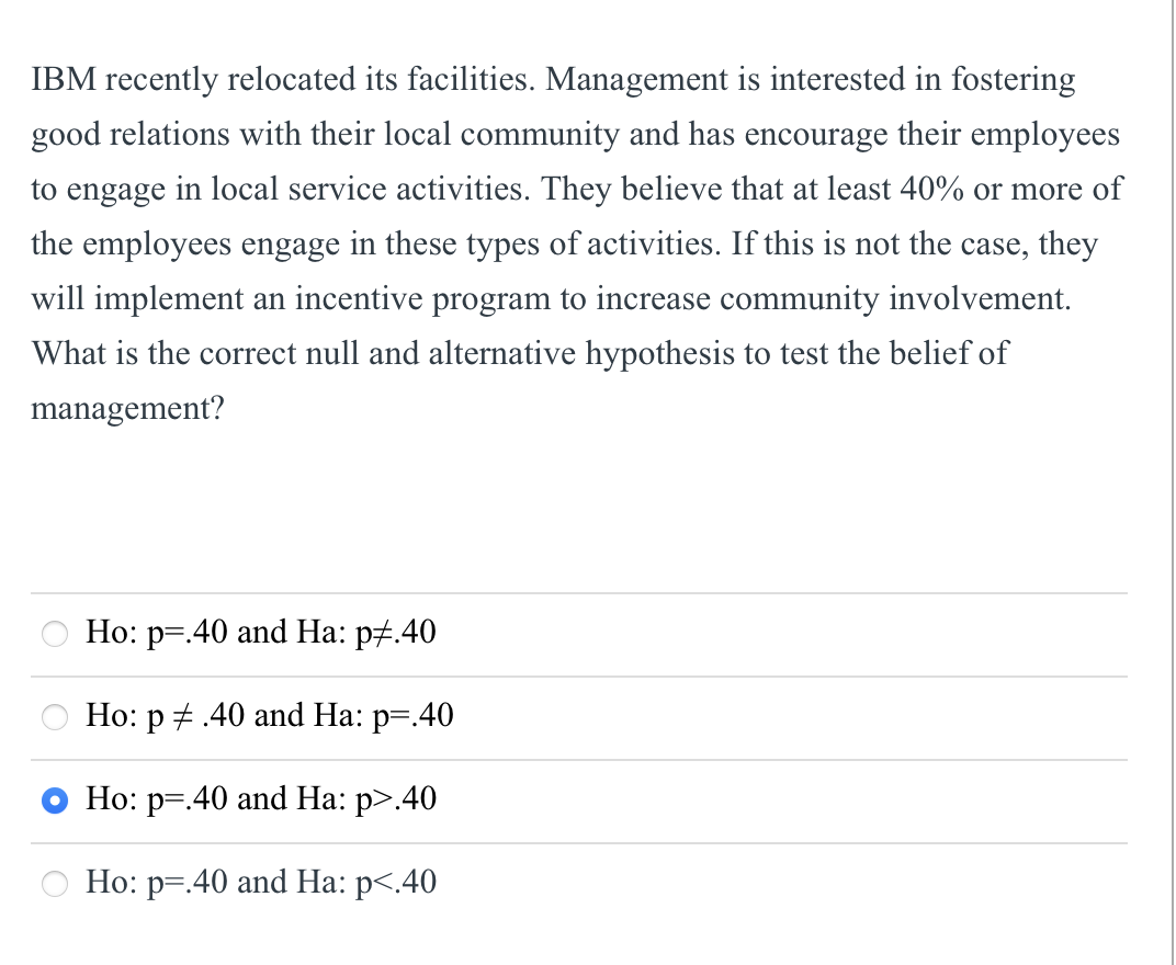 Solved IBM Recently Relocated Its Facilities. Management Is | Chegg.com