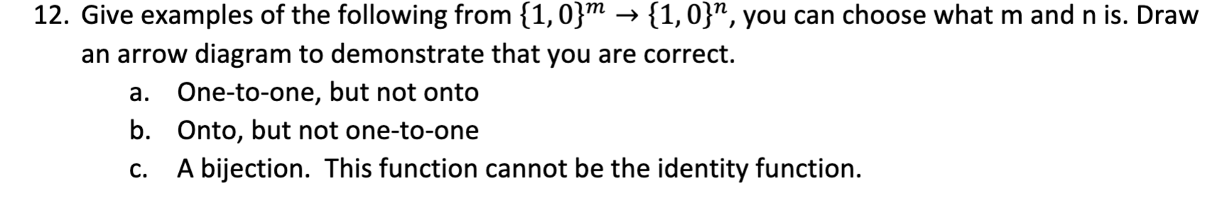 Solved 12. Give examples of the following from | Chegg.com