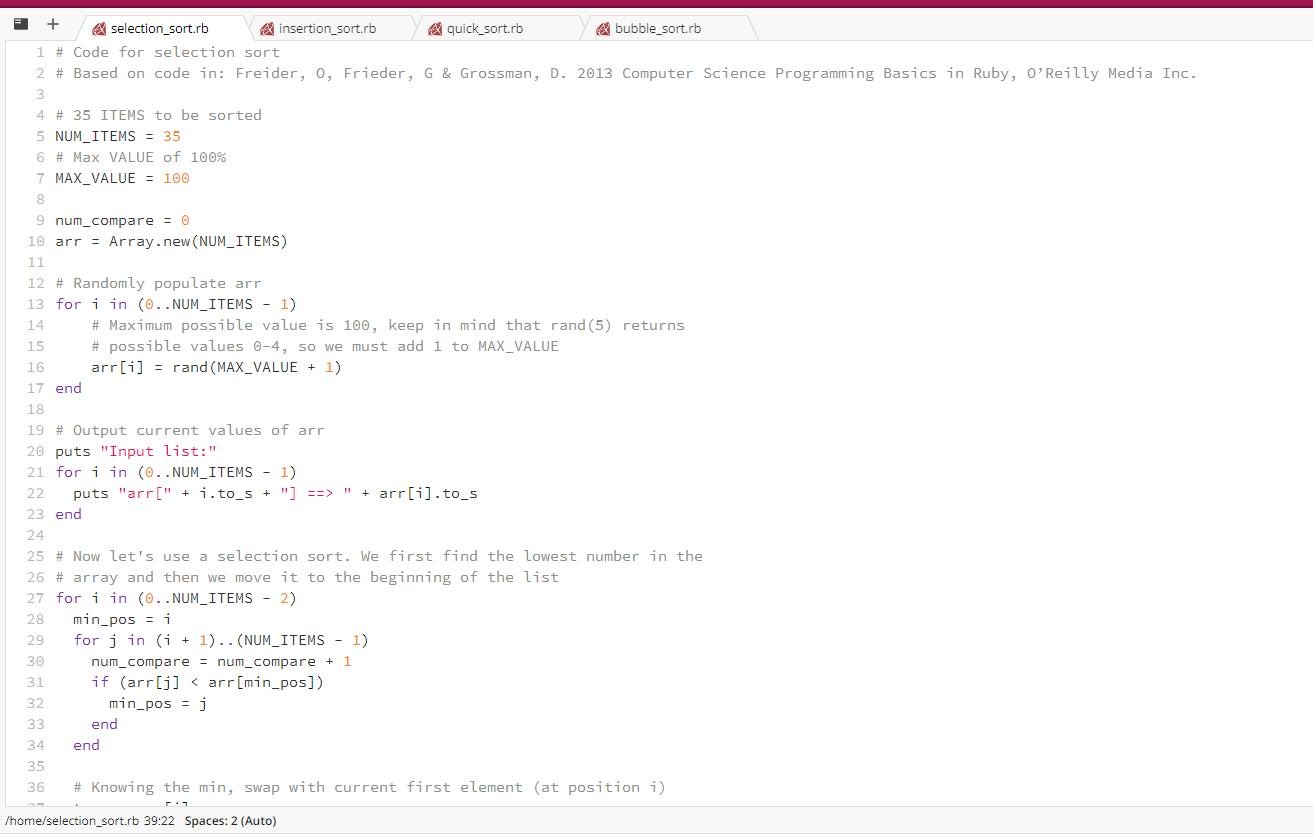 This task requires the ruby programming | Chegg.com