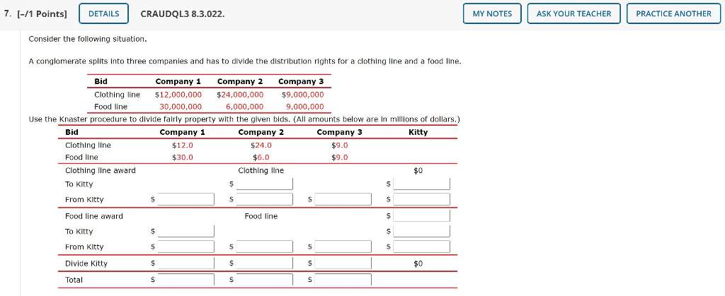 7 1 Points Details Craudql3 8 3 022 My Notes Chegg Com