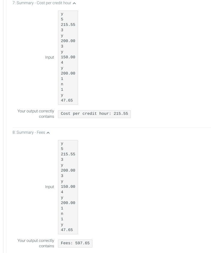 Solved How do I fix the following Code so that the | Chegg.com