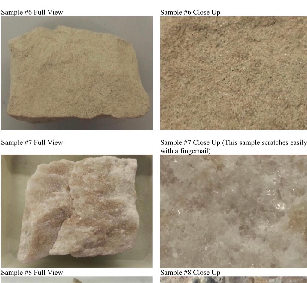 Solved Sample #6: Is this rock clastic or chemical? مجموعة | Chegg.com