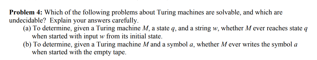Solved Problem 4: Which of the following problems about | Chegg.com