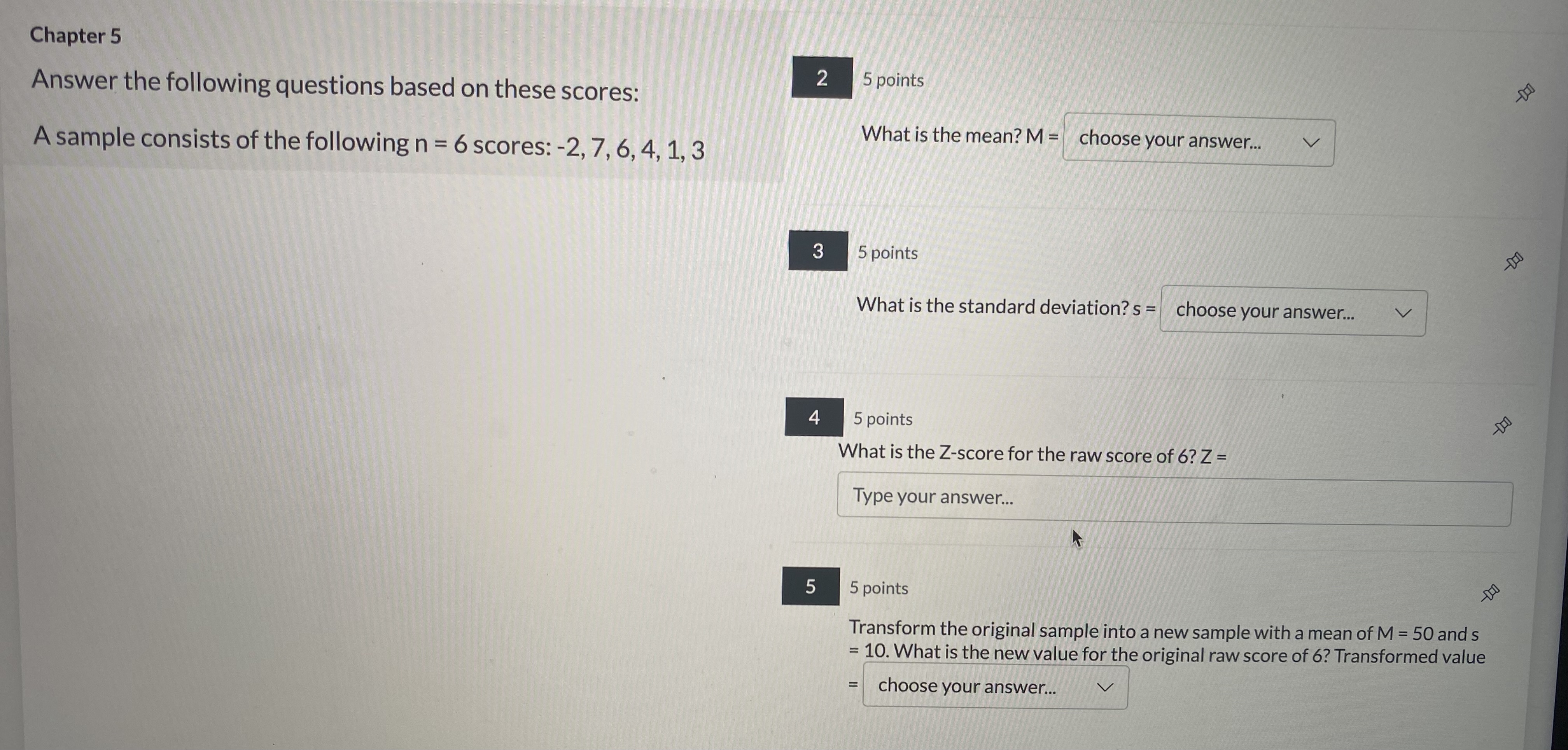 Solved Chapter 5 Answer the following questions based on | Chegg.com
