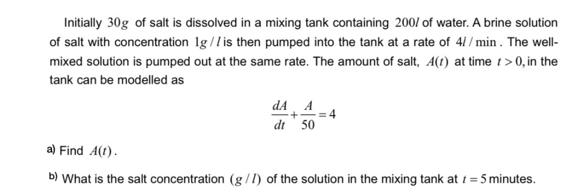 solved-initially-30-g-of-salt-is-dissolved-in-a-mixing-tank-chegg