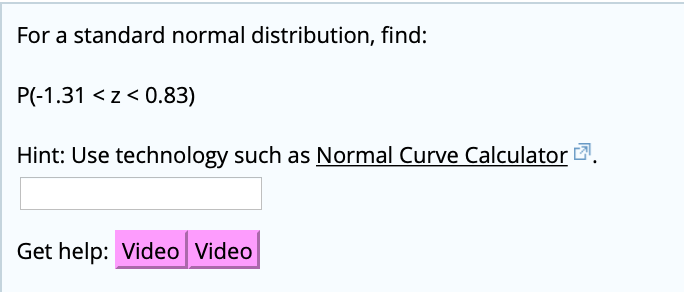 Solved For a standard normal distribution find P z c Chegg