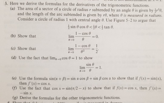 Solved 19 Jul I Ciuliul Cla 1 5 Here We Derive The For Chegg Com