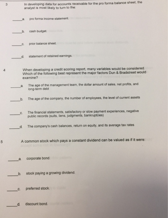 Solved Select The Single Best Answer Is The Following Chegg Com