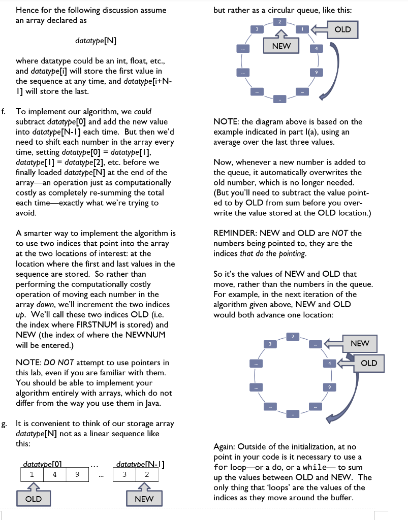 Solved Lab 2 The Circular Input Queue (v1.0) I. Understand | Chegg.com