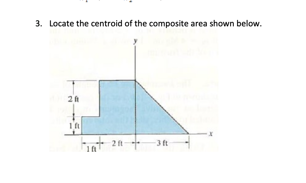 Solved Locate The Centroid Of The Composite Area Shown | Chegg.com