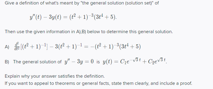 solution set definition