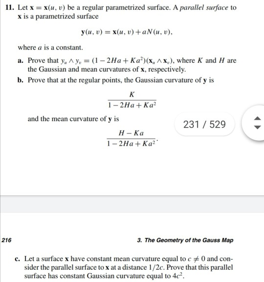 Solved 11 Let X X U V Be A Regular Parametrized Surf Chegg Com