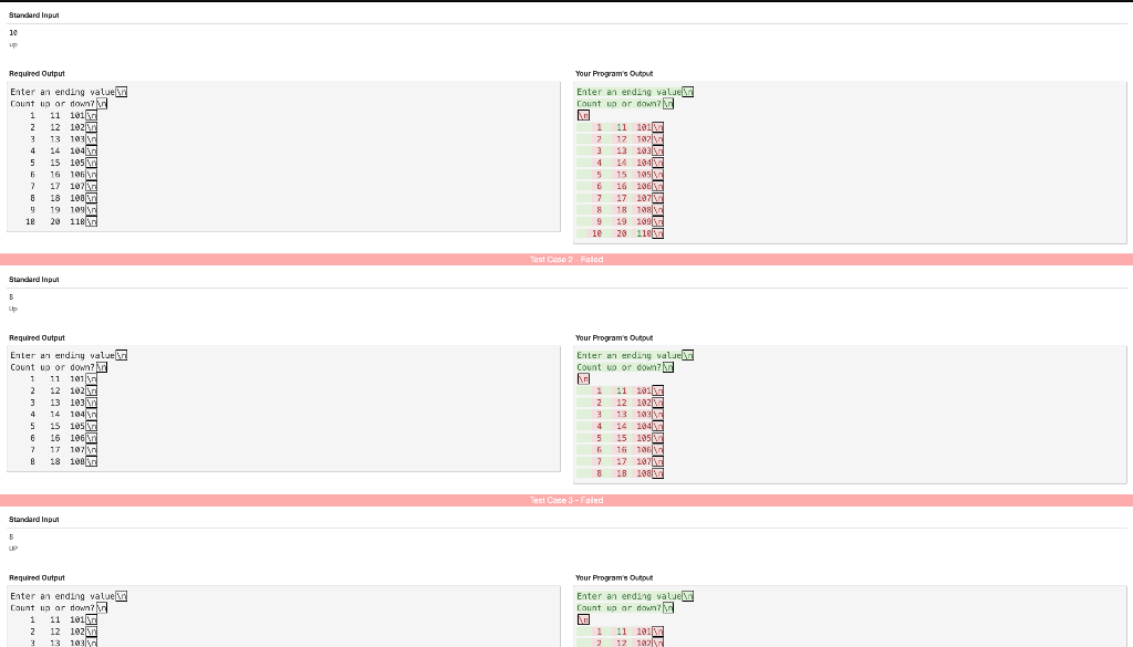 Solved Ask the user for an integer then ask the user if | Chegg.com