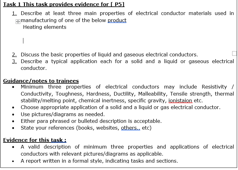 Solved Task 1 This Task Provides Evidence For P51 1. | Chegg.com