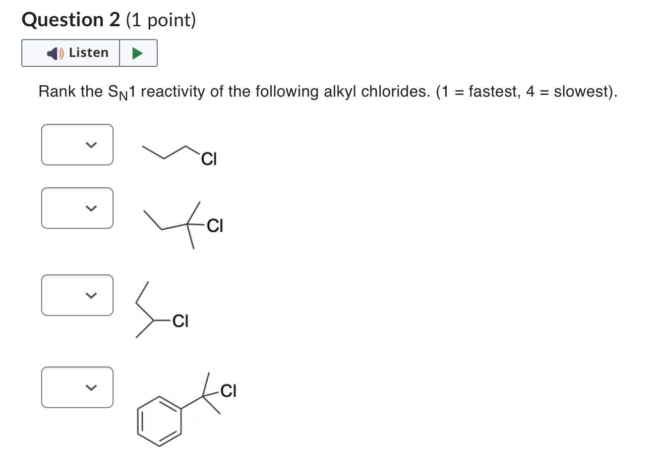 Solved I know that tertiary alkyl halides are normally the | Chegg.com