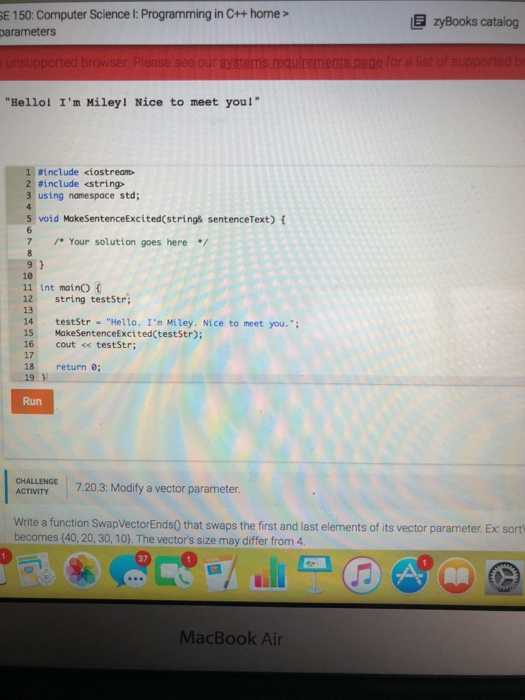 Solved E 150: Computer Science l: Programming in C++ home> | Chegg.com