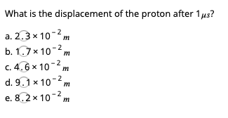 Solved In Vacuum A Proton Is Released From Rest In A Uni Chegg Com