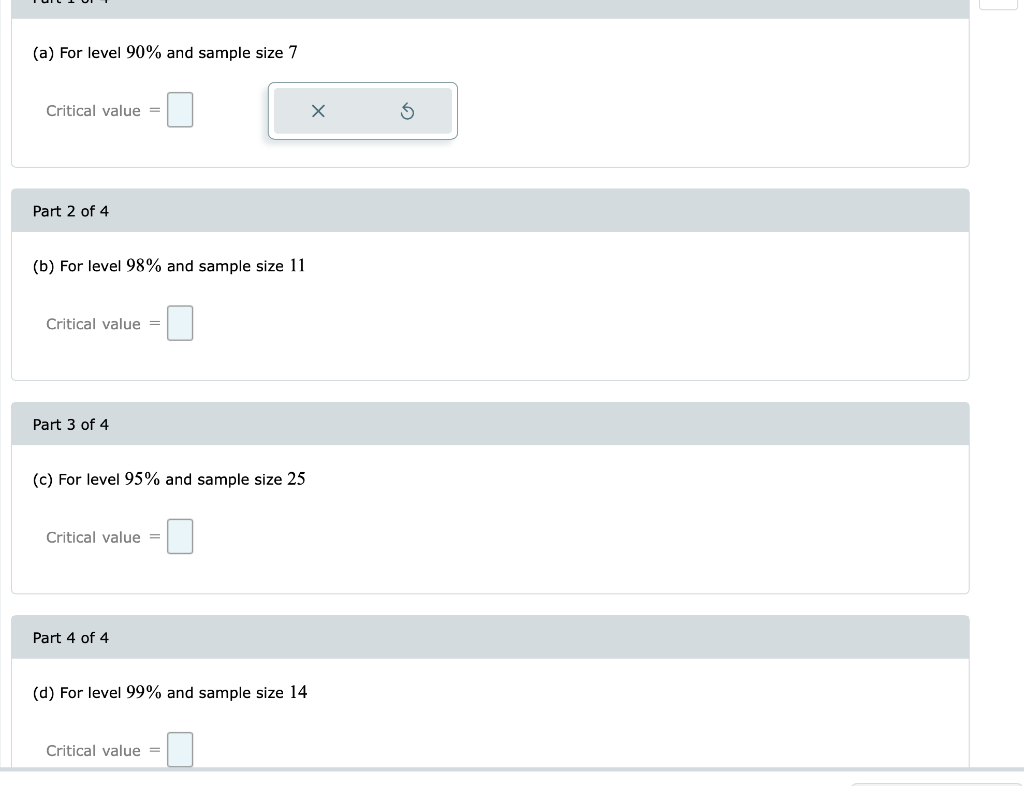 Solved 2 3 4 Question 2 of 4 (1 point) 8.1 Section Exercise | Chegg.com