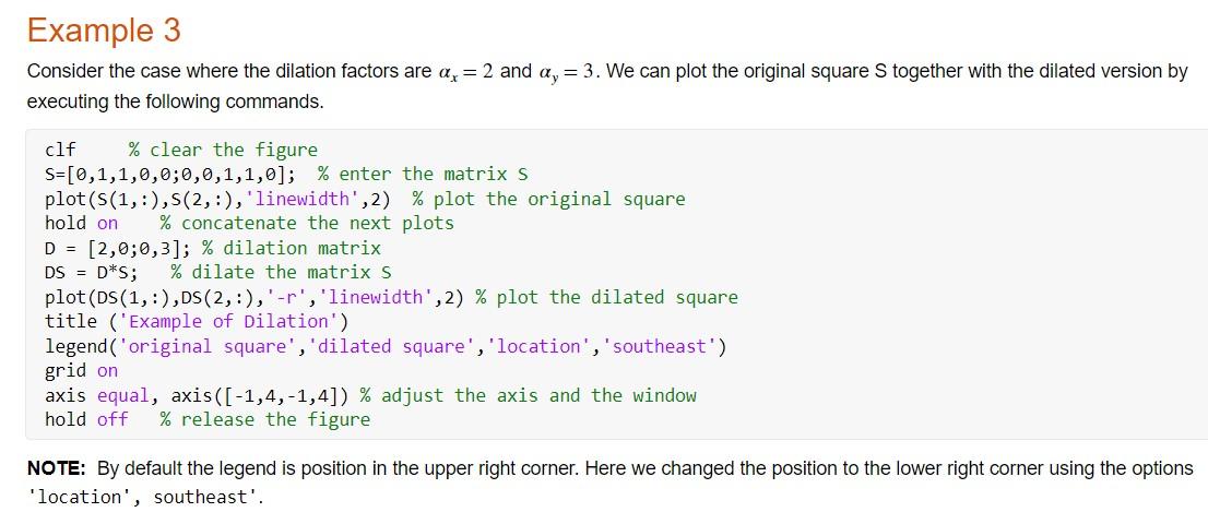 Solved Determine the shearing transformation matrix T that | Chegg.com