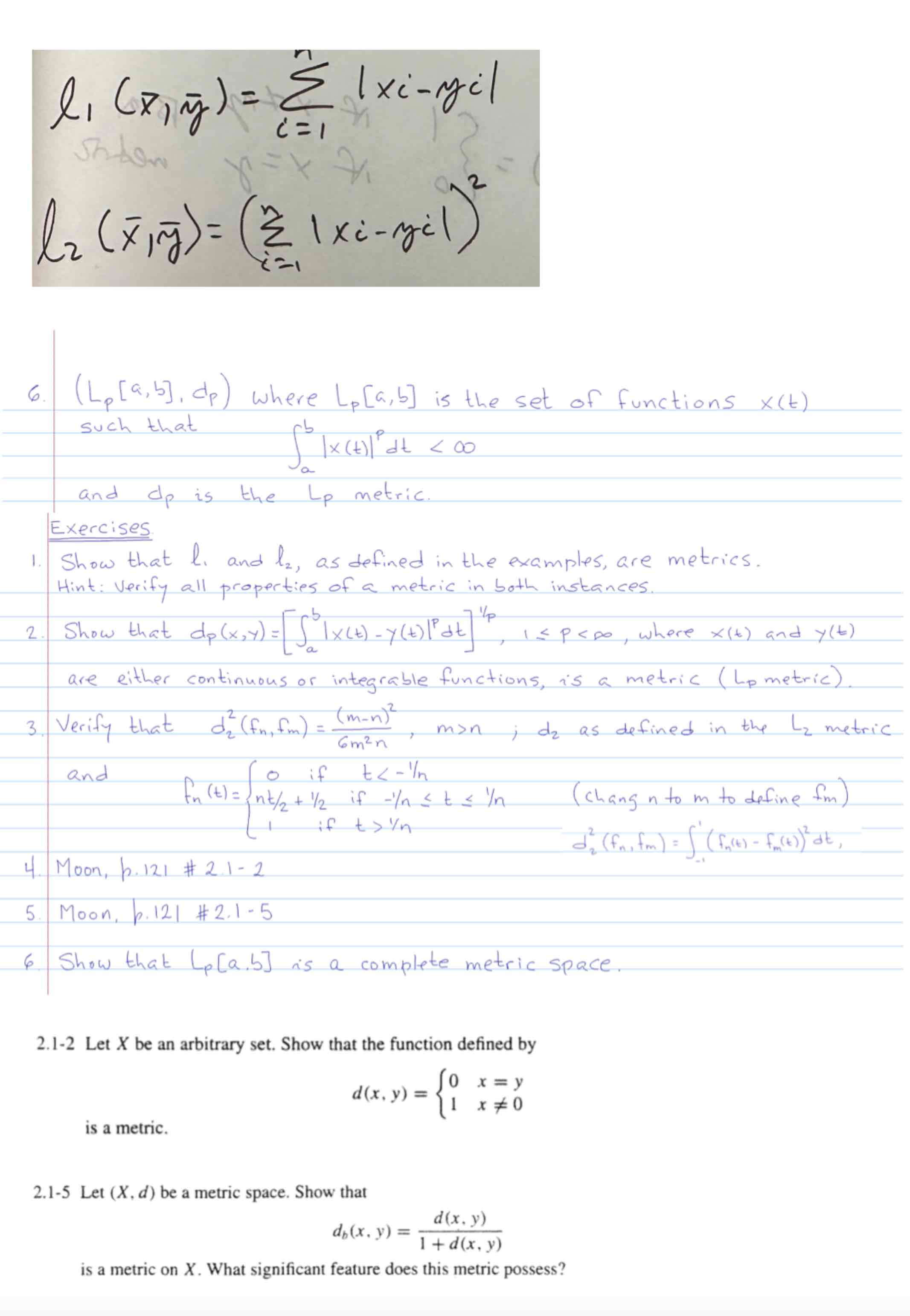 Solved Need help learning how to solve these exercises | Chegg.com