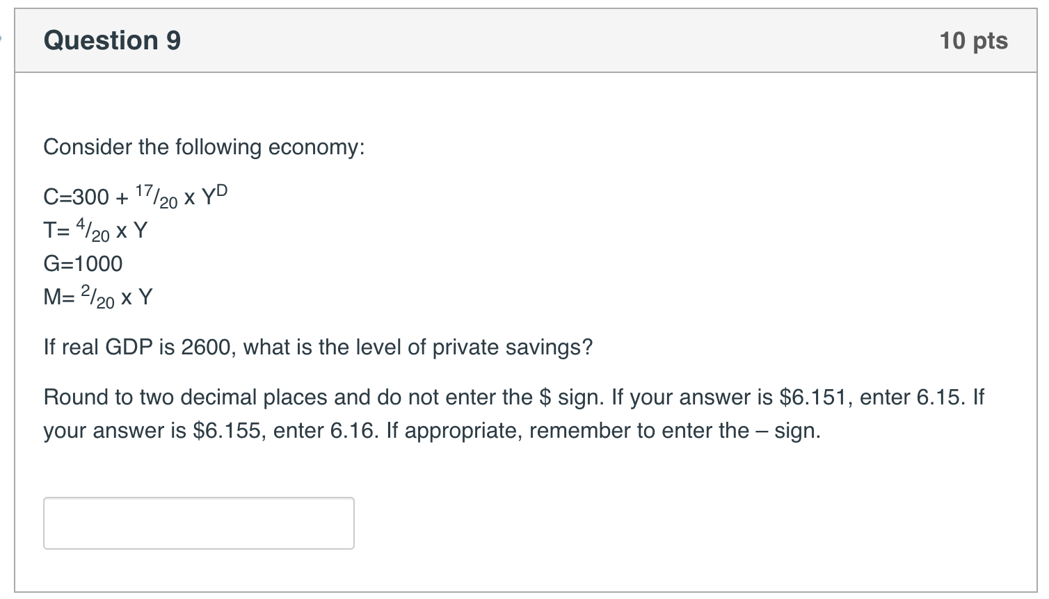 Solved Consider The Following Economy: | Chegg.com