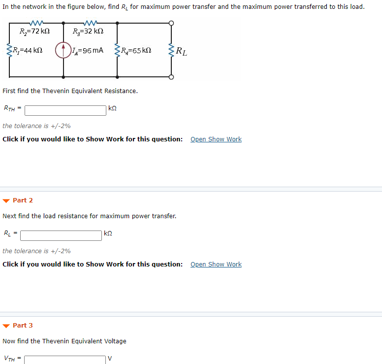 Solved In the network in the figure below, find R for | Chegg.com