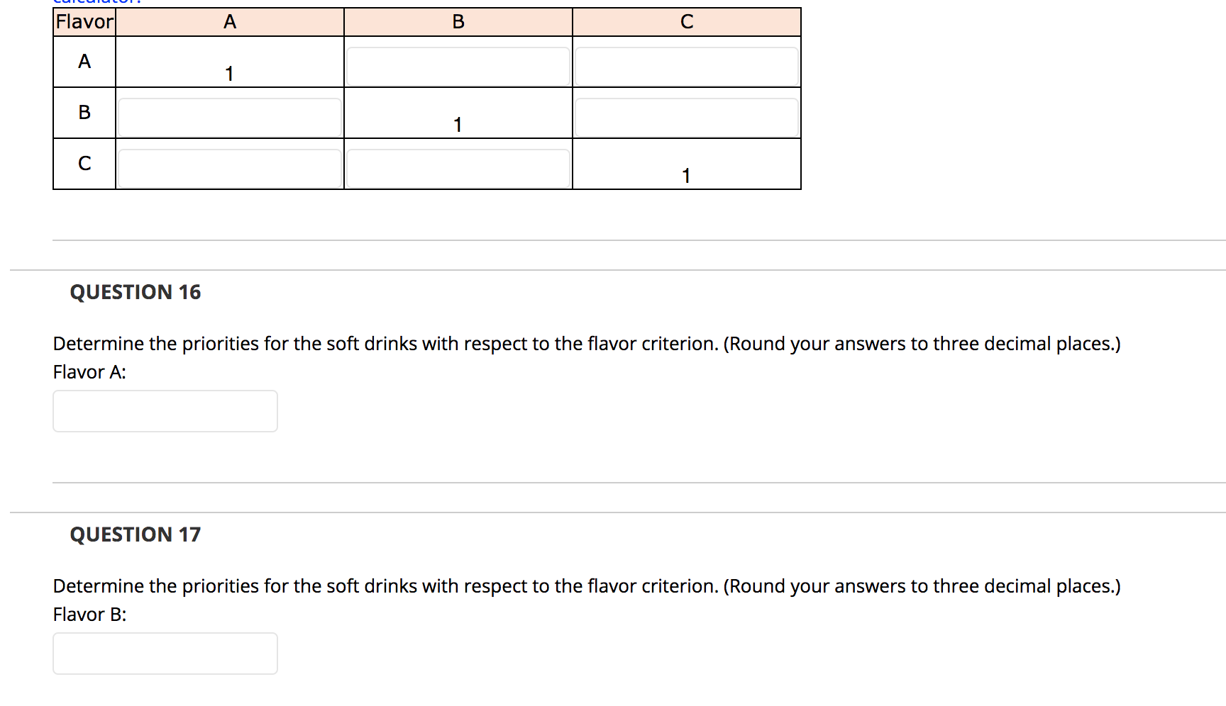 Solved QUESTION 15 Please answer questions 15 - 20 based on | Chegg.com