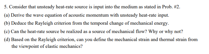 Solved 2. The Following Is About Reynolds Transport Theorem | Chegg.com