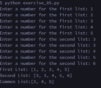 Solved Take in 5 integers from the user and store them in a | Chegg.com