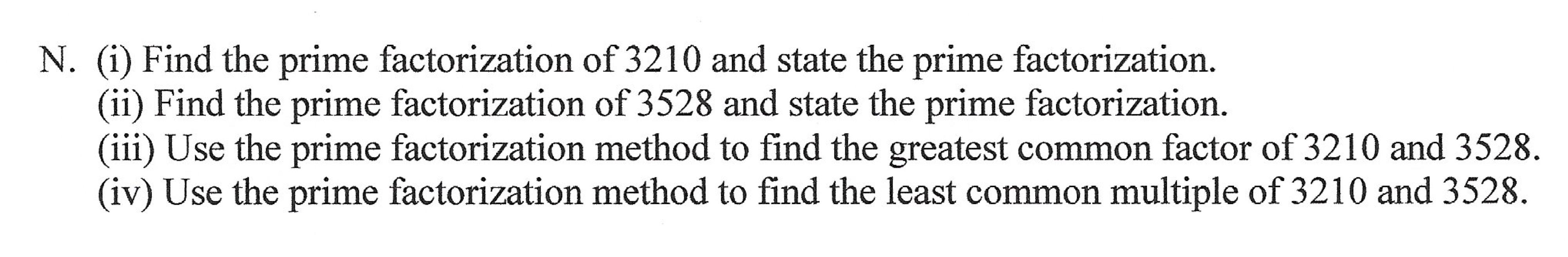 prime factorization of 3225