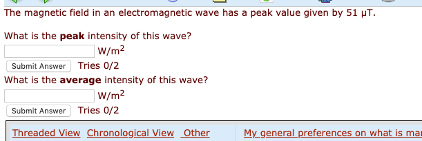 Solved The magnetic field in an electromagnetic wave has a | Chegg.com