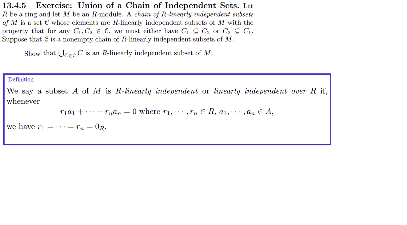 Solved Abstract Algebra 13.4.5 | Chegg.com