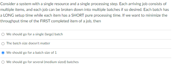 Solved Consider a system with a single resource and a single | Chegg.com